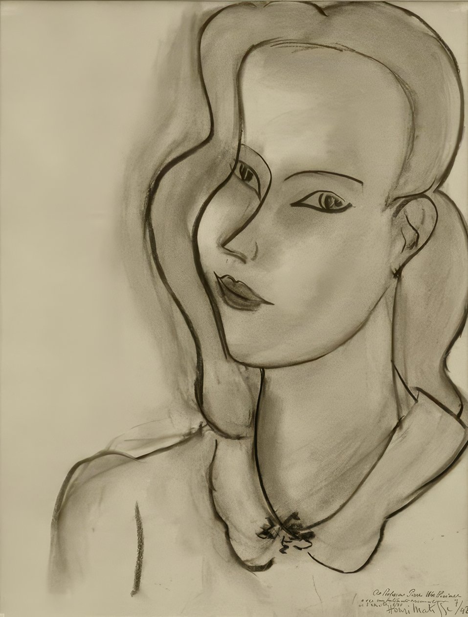 Portrait de femme - Henri Matisse