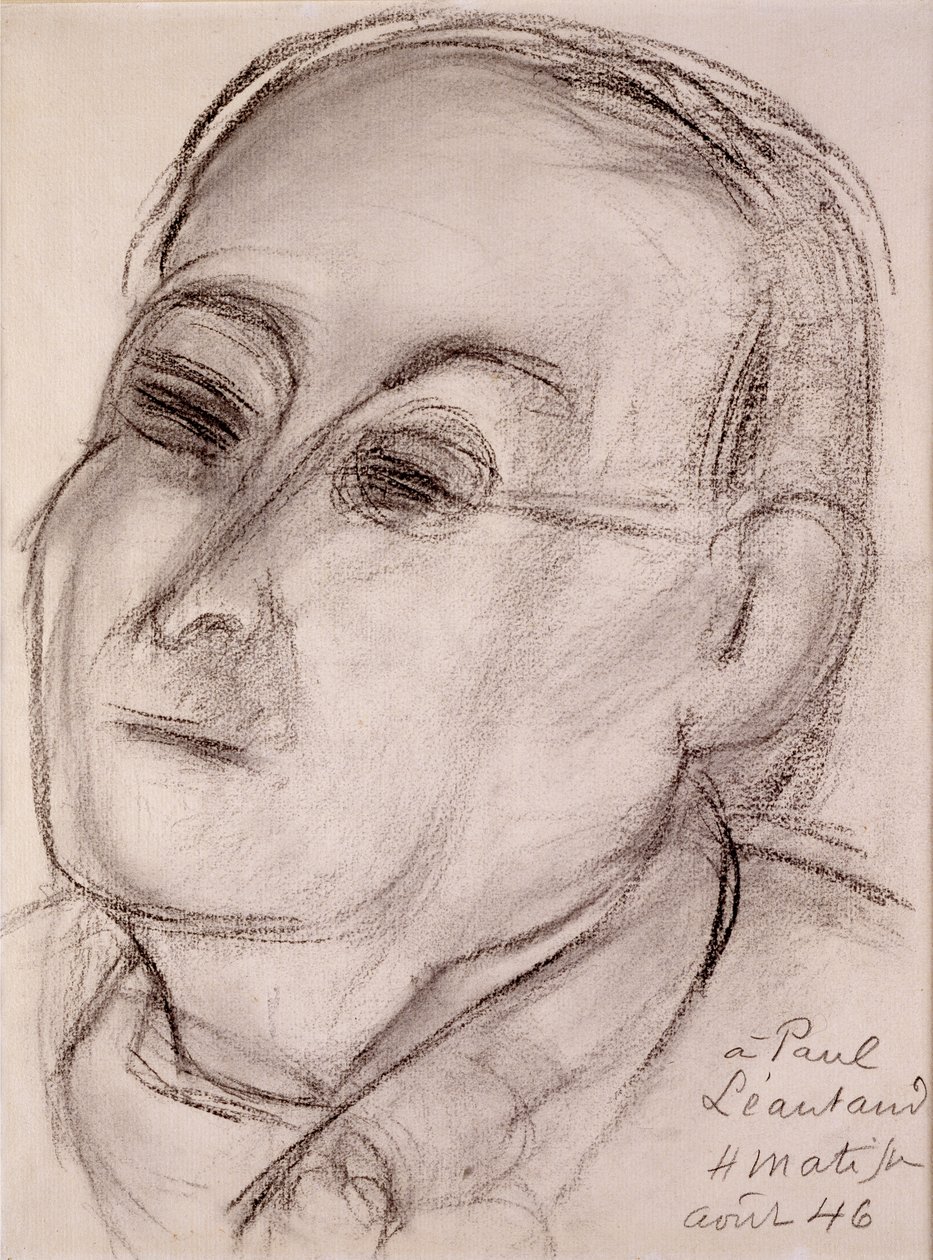 Portrait de Paul Leautaud (1872-1956) - Henri Matisse