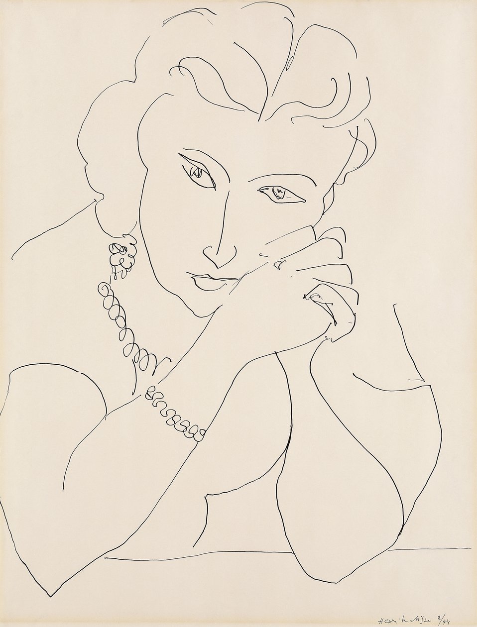 Portrait de femme - Henri Matisse