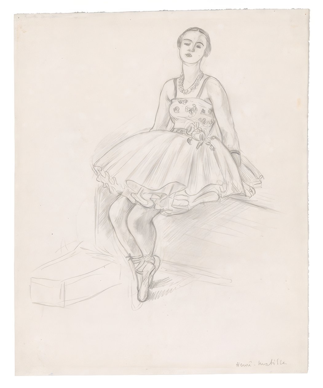 Danseuse assise - Henri Matisse