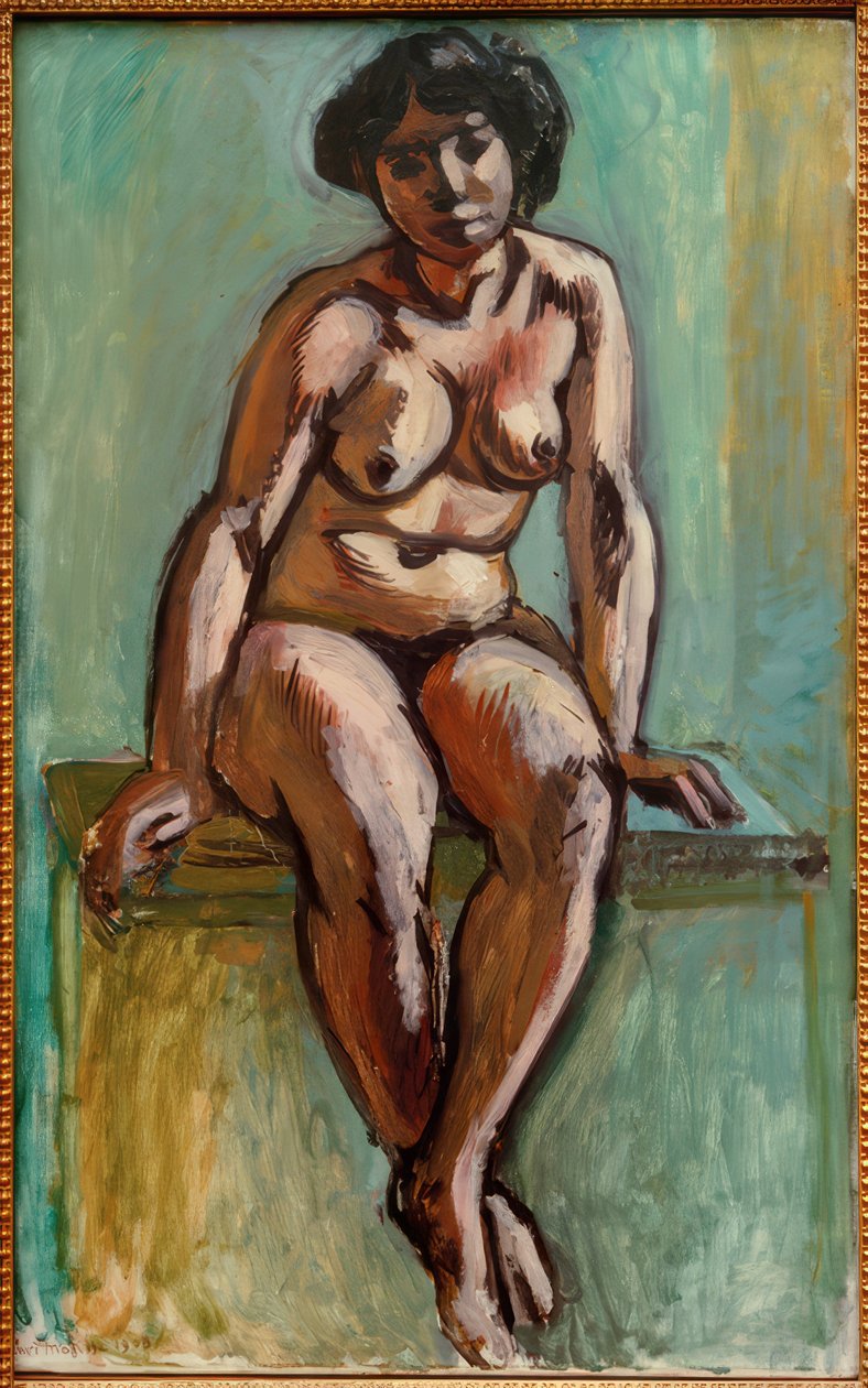 Nu assis - Henri Matisse