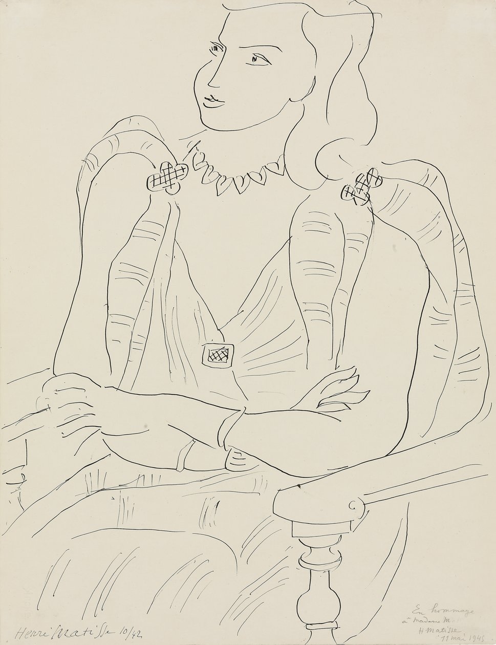 Femme assise - Henri Matisse