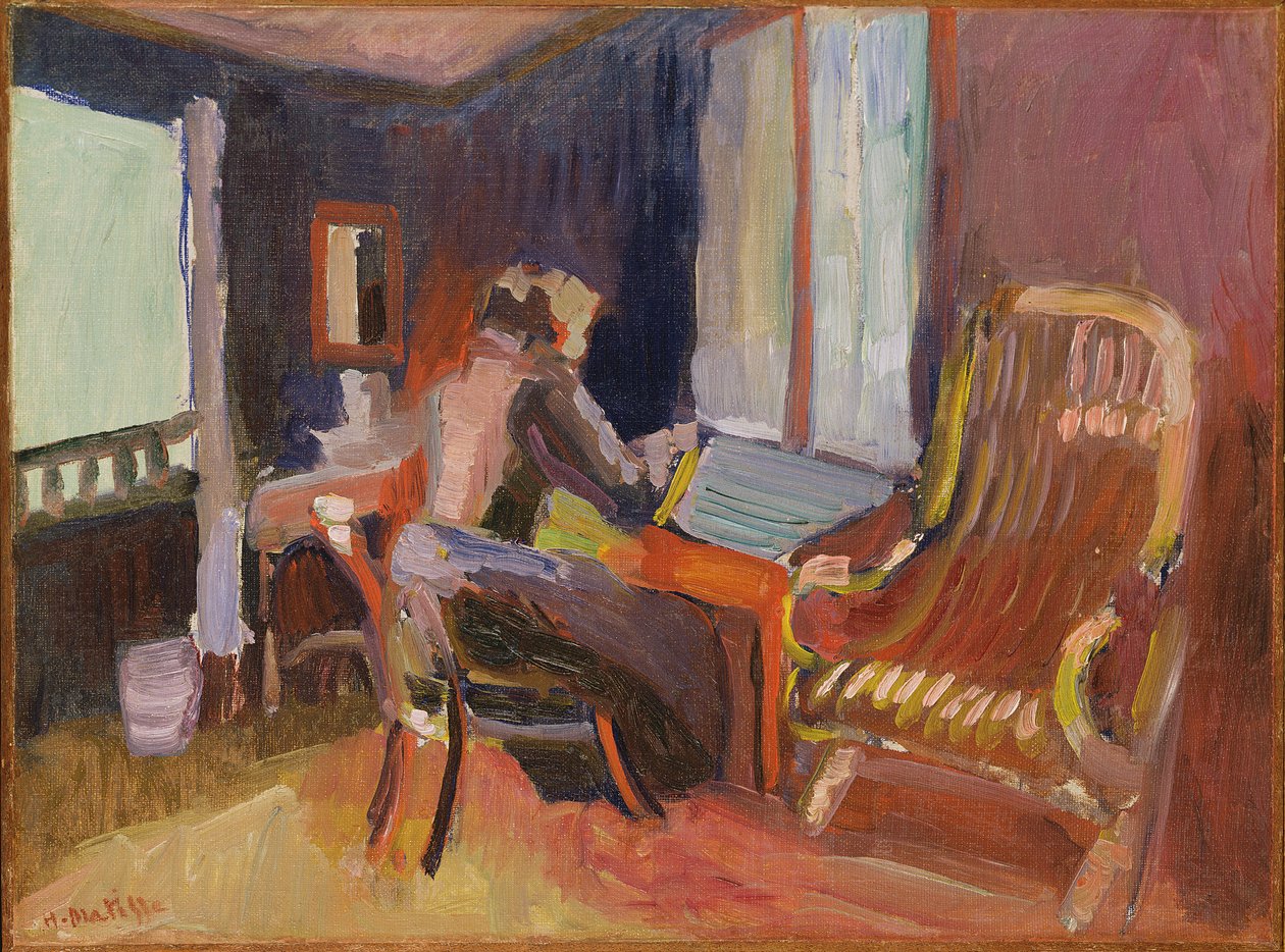 Femme dans un intérieur - Henri Matisse