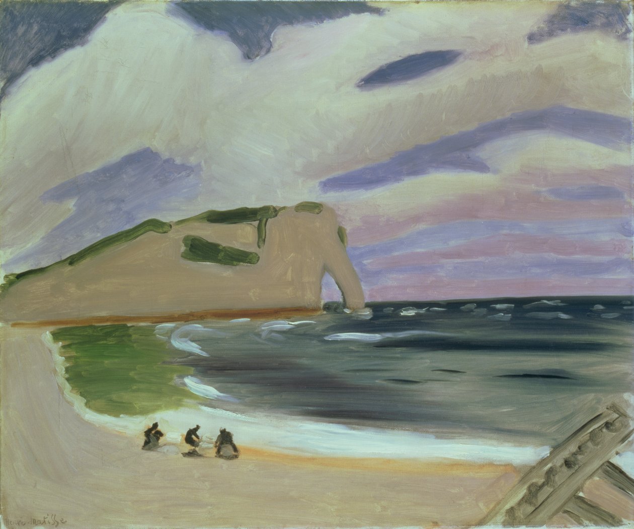 Femmes à la plage, Etretat - Henri Matisse