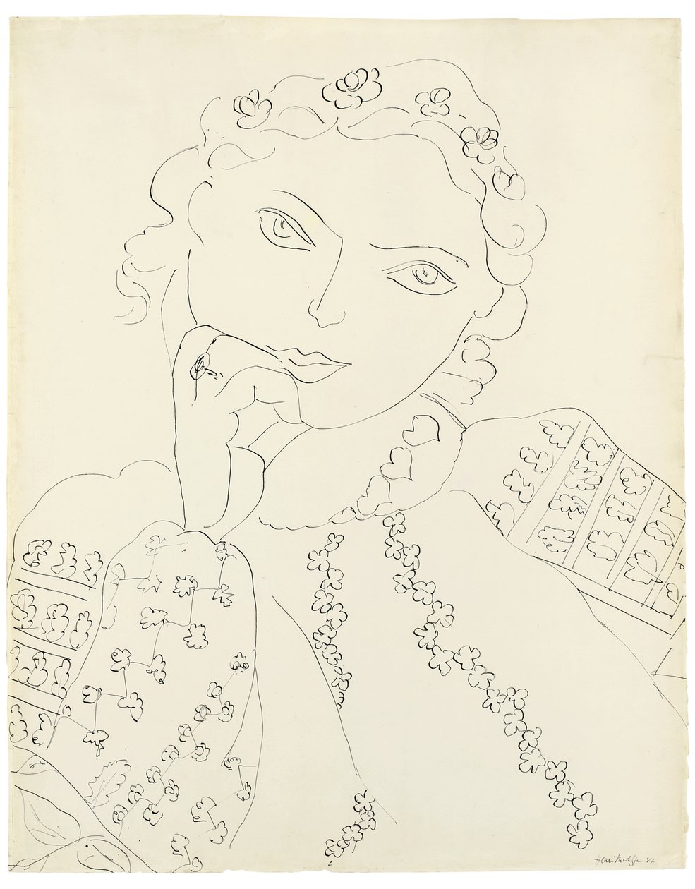 Jeune fille - Henri Matisse