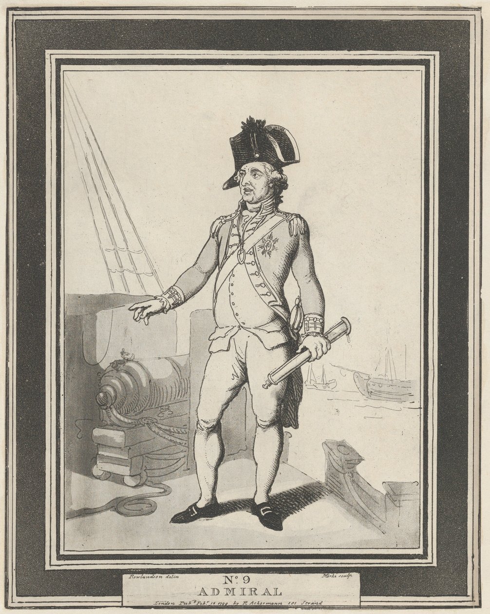 No. 9 : Amiral, 15 février 1799 - Henri Merke