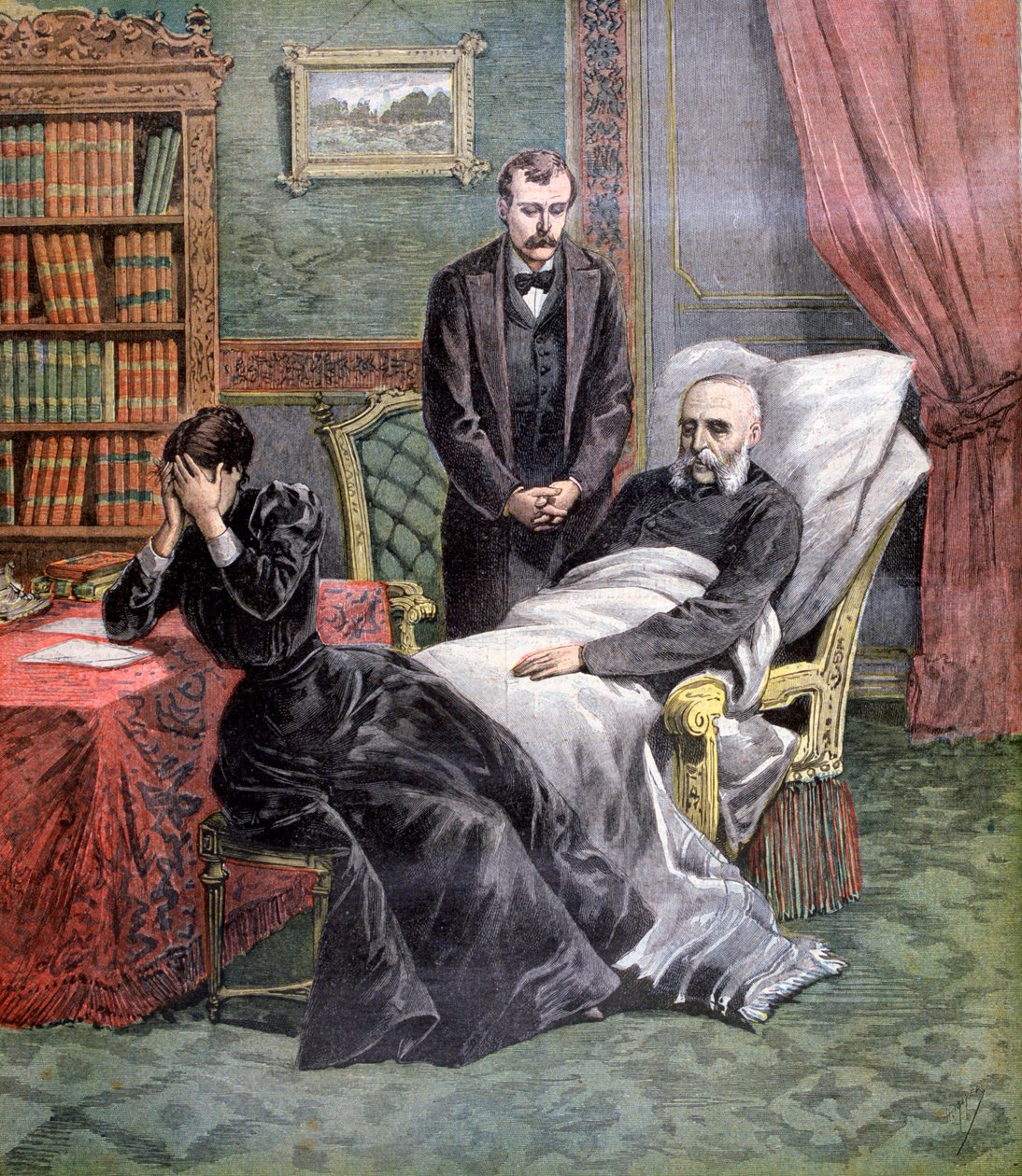 Mort de Jules Ferry, 1893 - Henri Meyer
