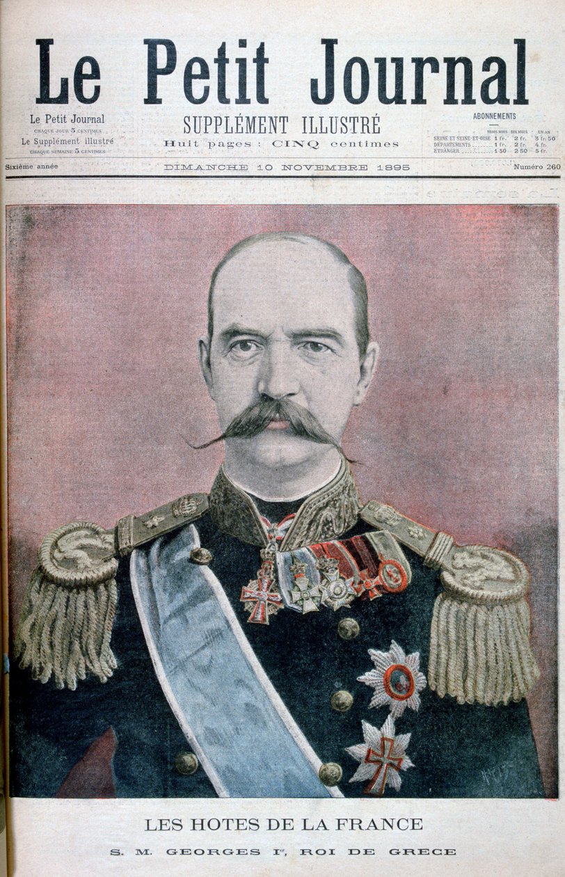 Georges Ier de Grèce, 1895 - Henri Meyer