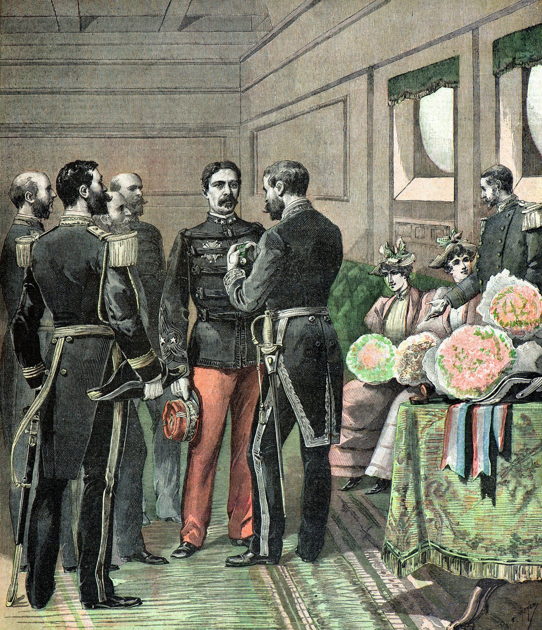Remise de la médaille du Dahomey - Henri Meyer