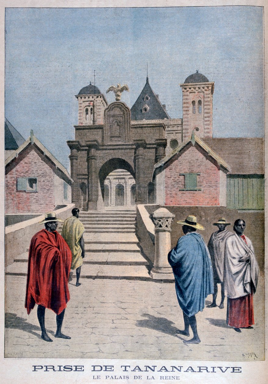 Palais de la Reine, Tananarive, Madagascar, 1897 - Henri Meyer