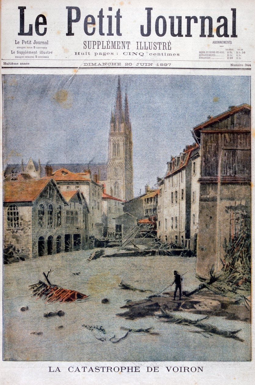 La catastrophe de Voiron, France - Henri Meyer