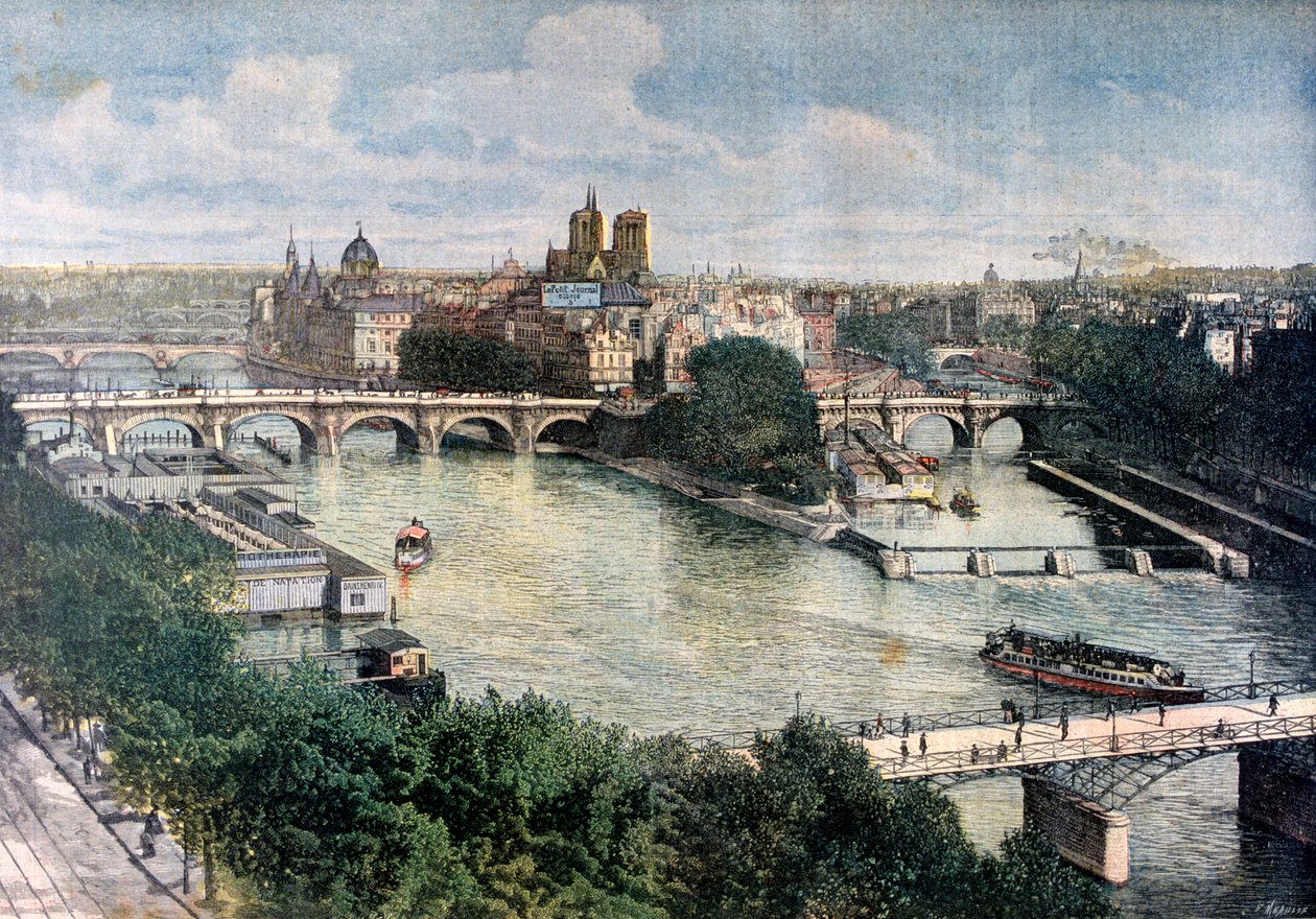Vue de Paris, 1892 - Henri Meyer