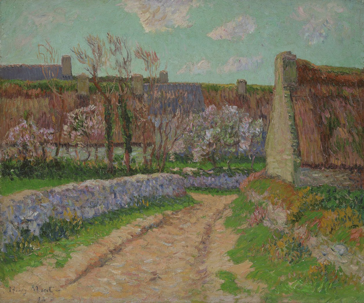Village à Clohars - Henri Moret