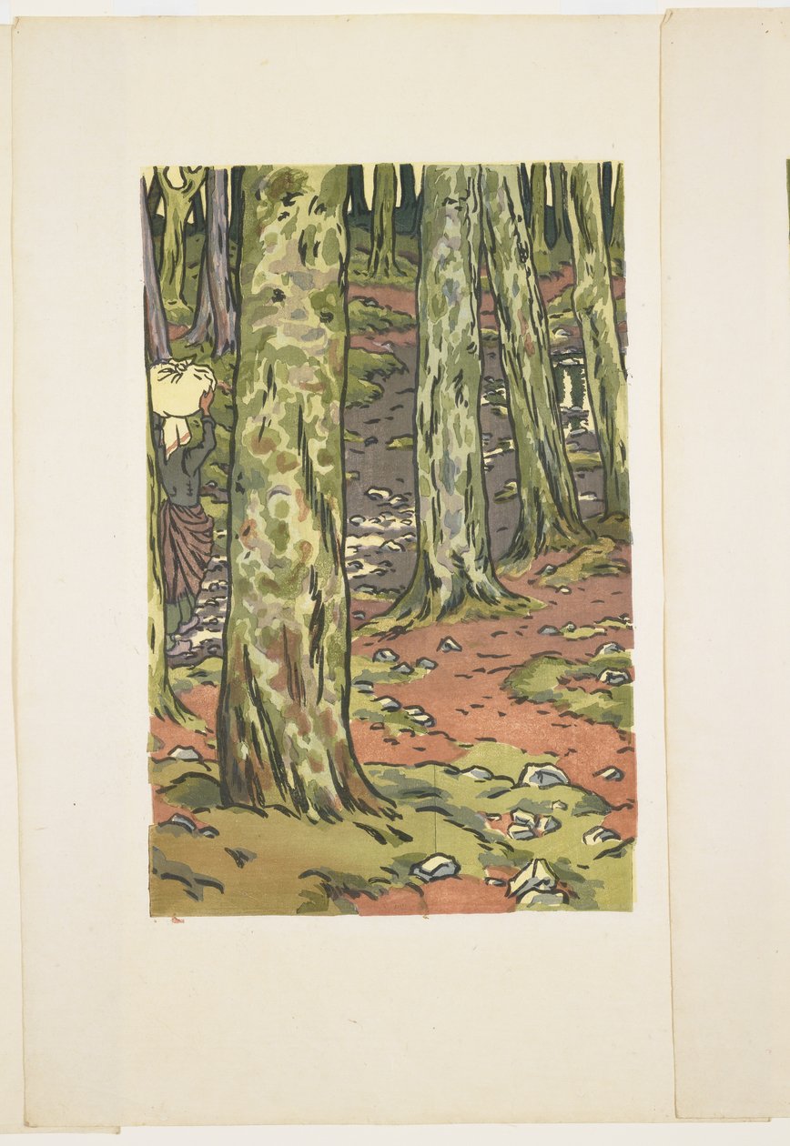 Lessive sous les arbres, Loguivy - Henri Rivière