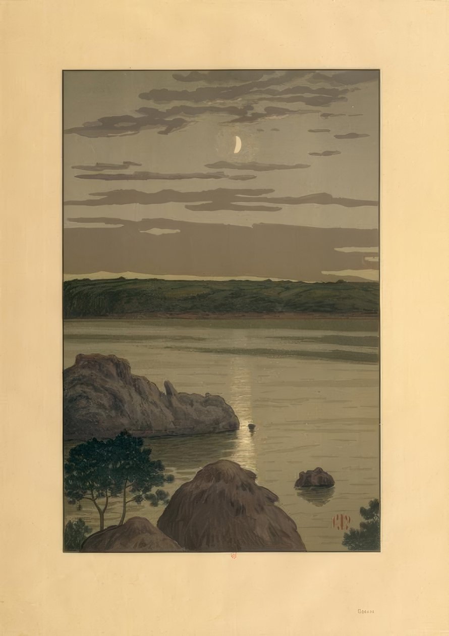 Clair de lune à Landmelus - Henri Rivière