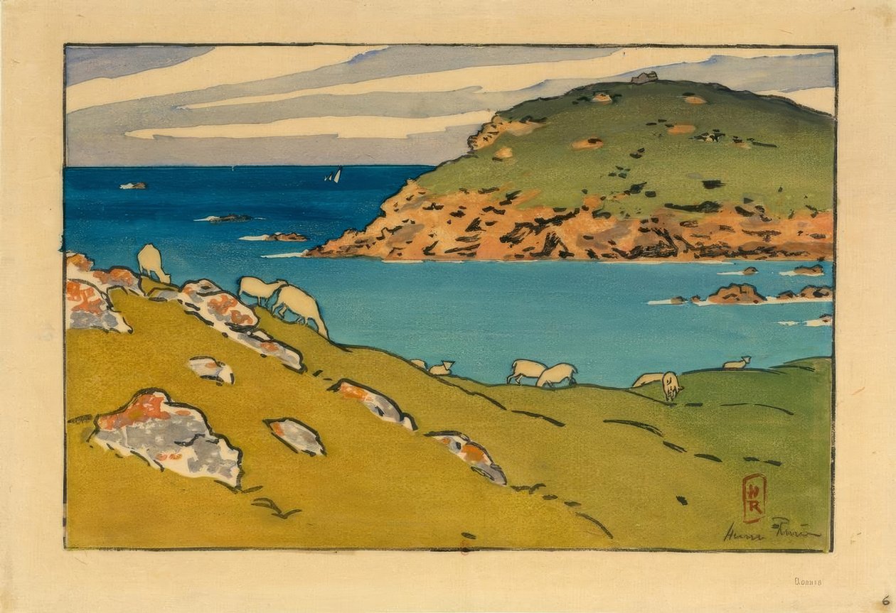 La Garde-Guérin (Saint-Briac) - Henri Rivière