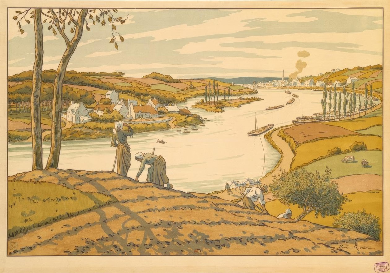 Le Fleuve - Henri Rivière