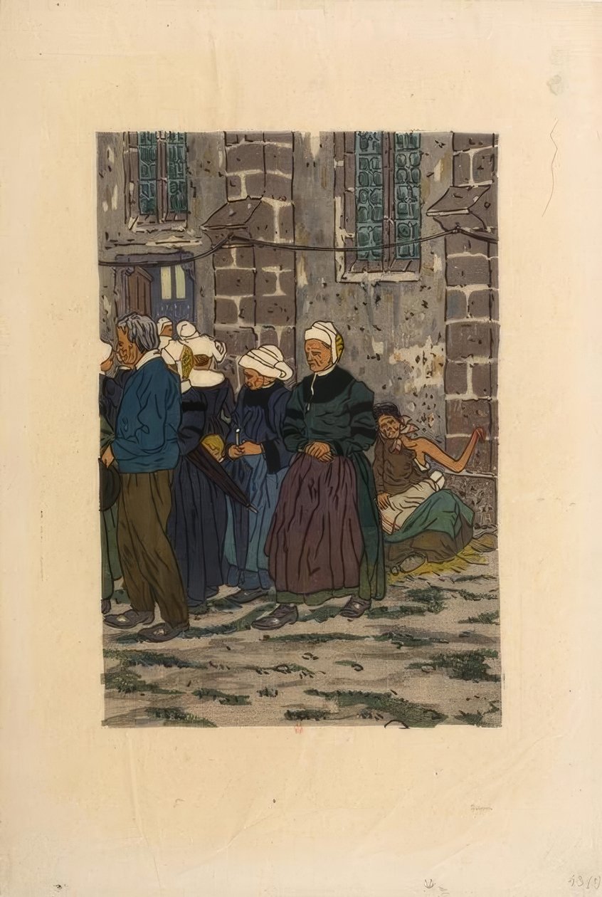 Le Pardon de Sainte-Anne-la-Palud - Henri Rivière