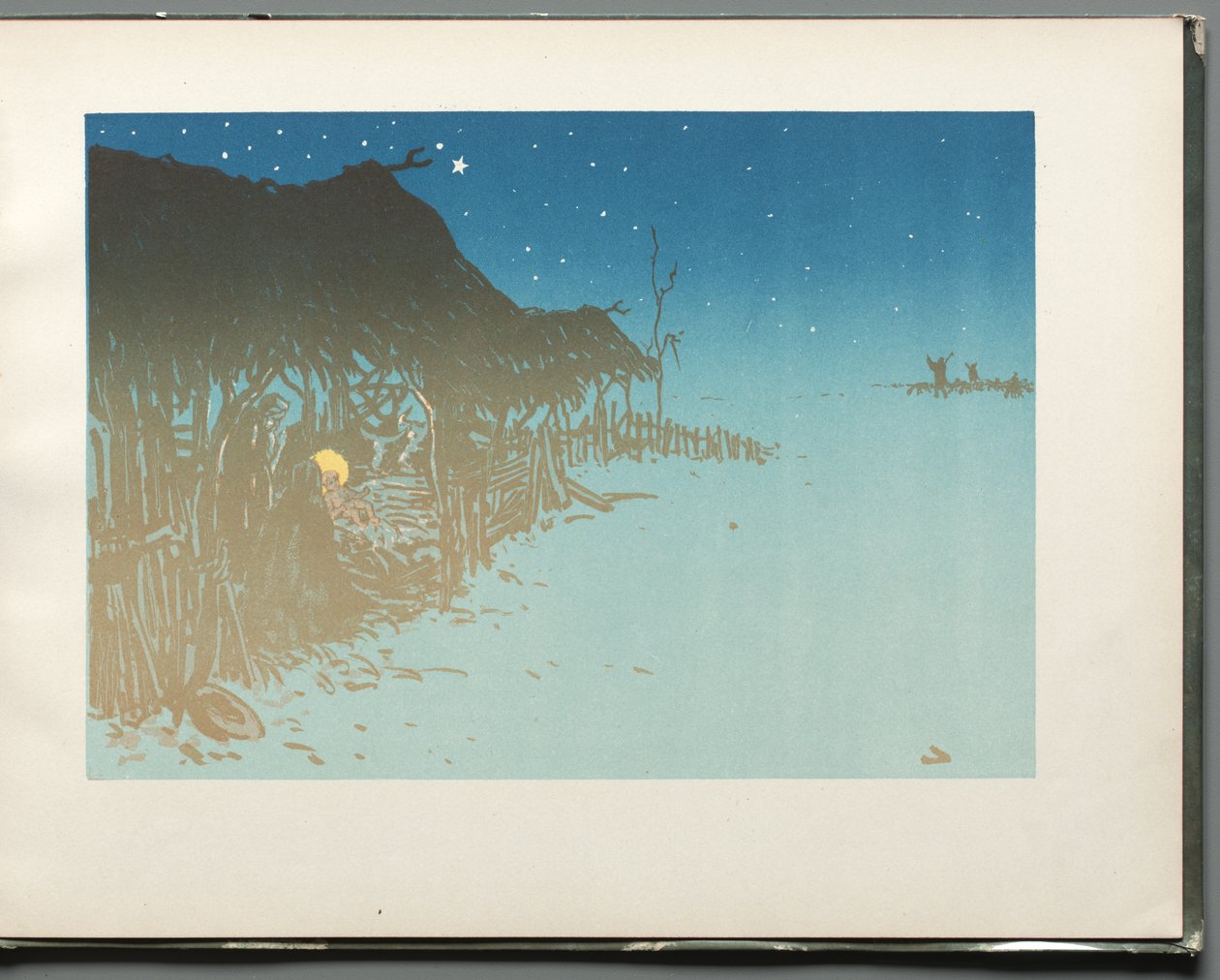 Le Progrès des Étoiles: La Crèche - Henri Rivière