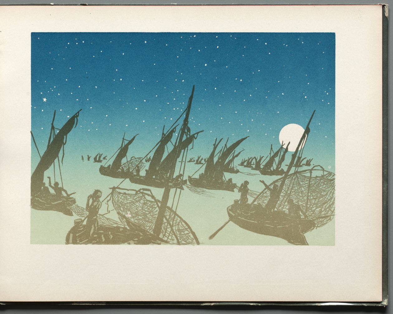 Le Progrès des Étoiles: Les Pêcheurs - Henri Rivière