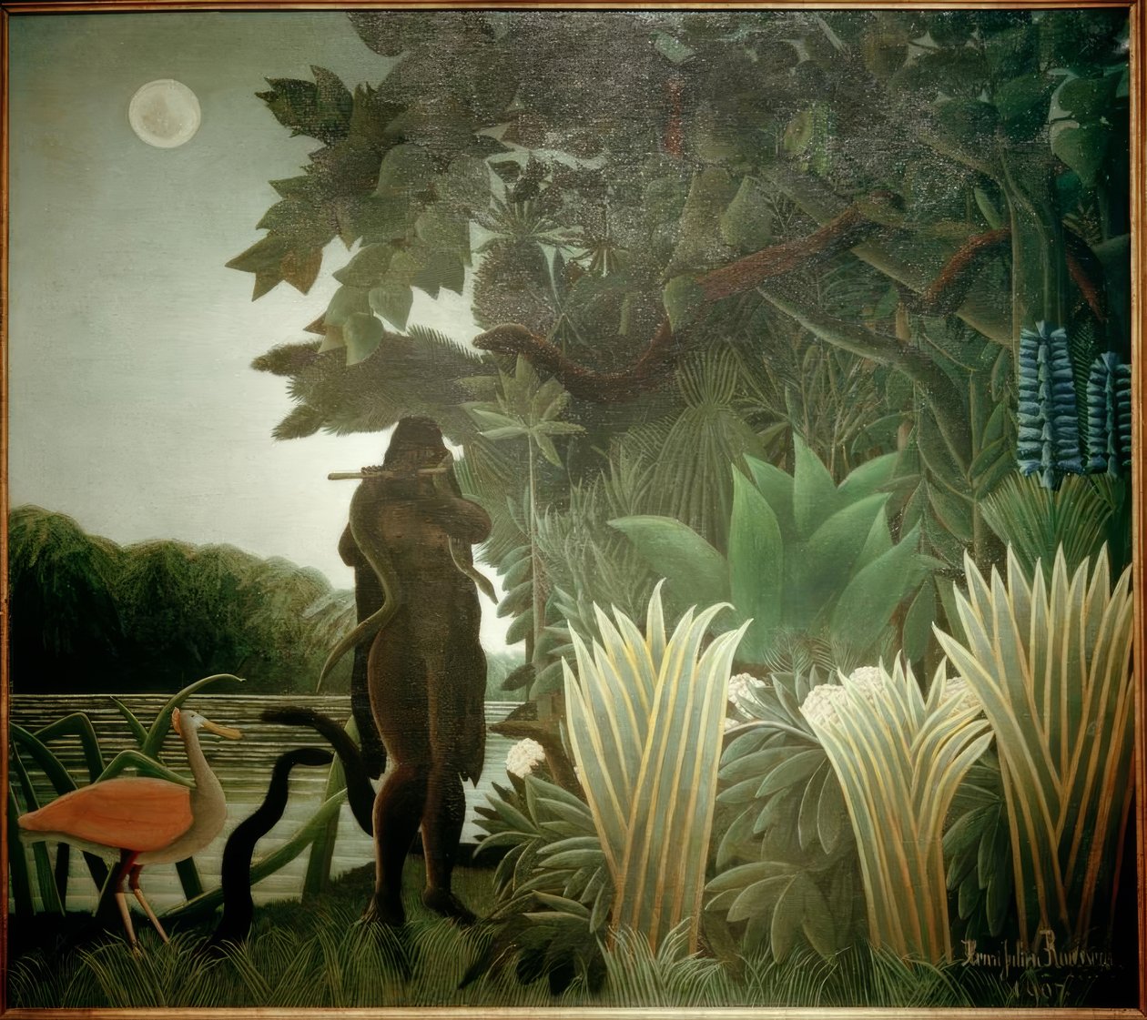 La charmeuse de serpents - Henri Rousseau