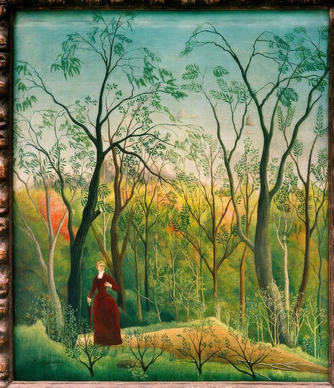 La Promenade dans la forêt - Henri Rousseau