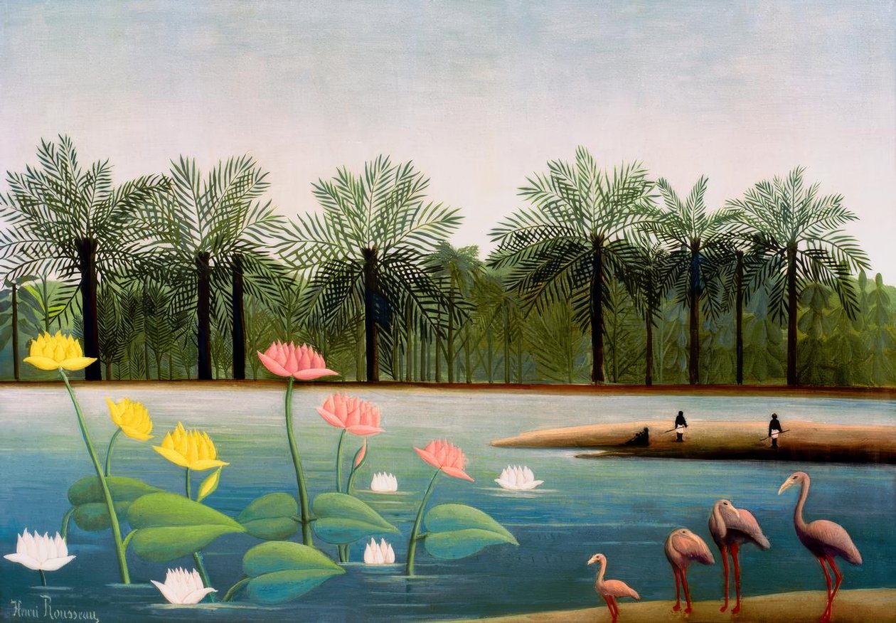 Les Flamants - Henri Rousseau