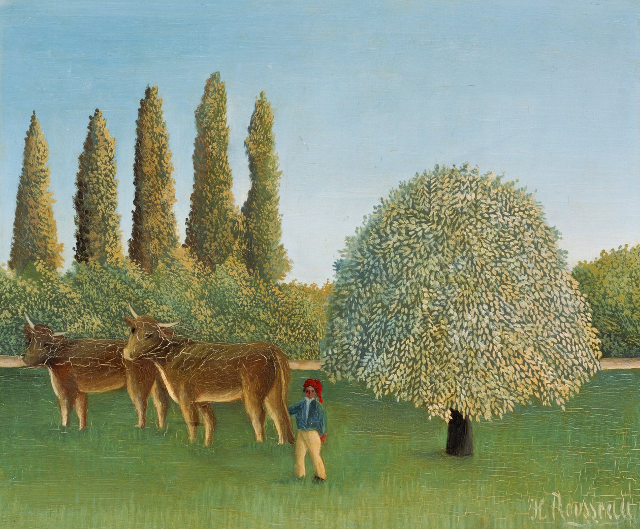 Meadowland (Le pâturage) - Henri Rousseau