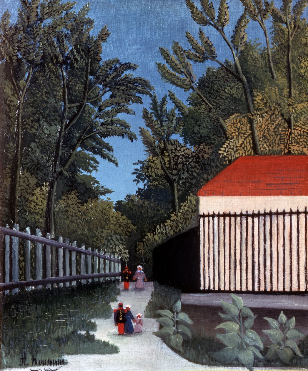 Vue du parc Montsouris, 1910 - Henri Rousseau