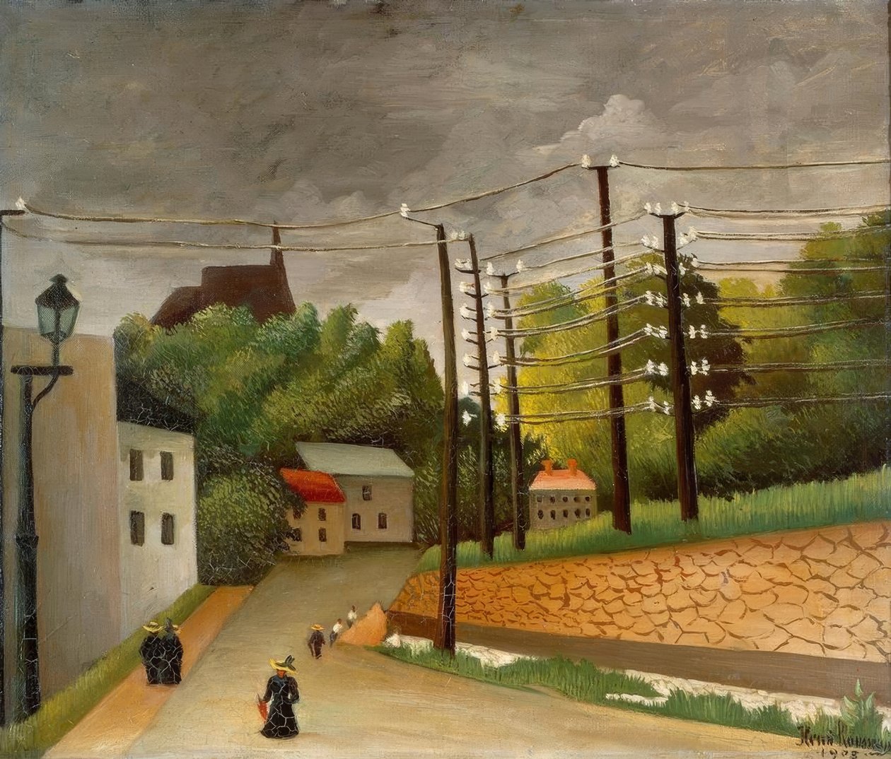 Vue de Malakoff - Henri Rousseau