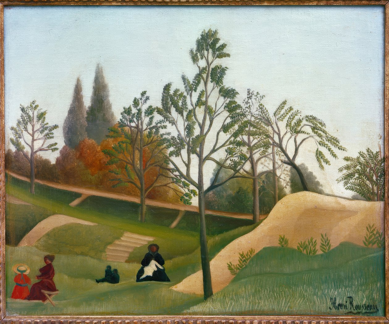 Vue des fortifications - Henri Rousseau