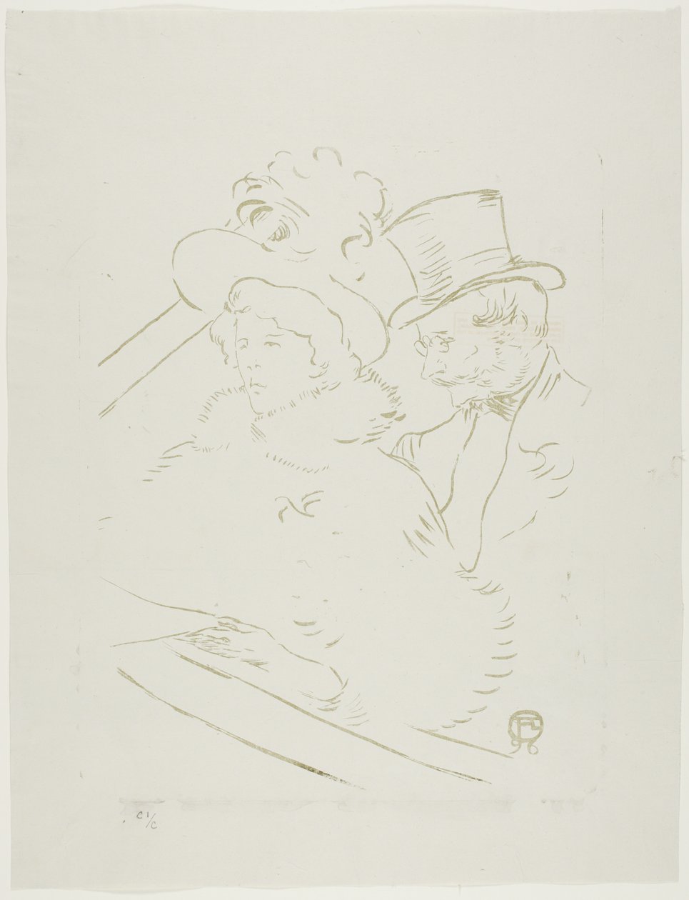 Au concert - Henri de Toulouse Lautrec