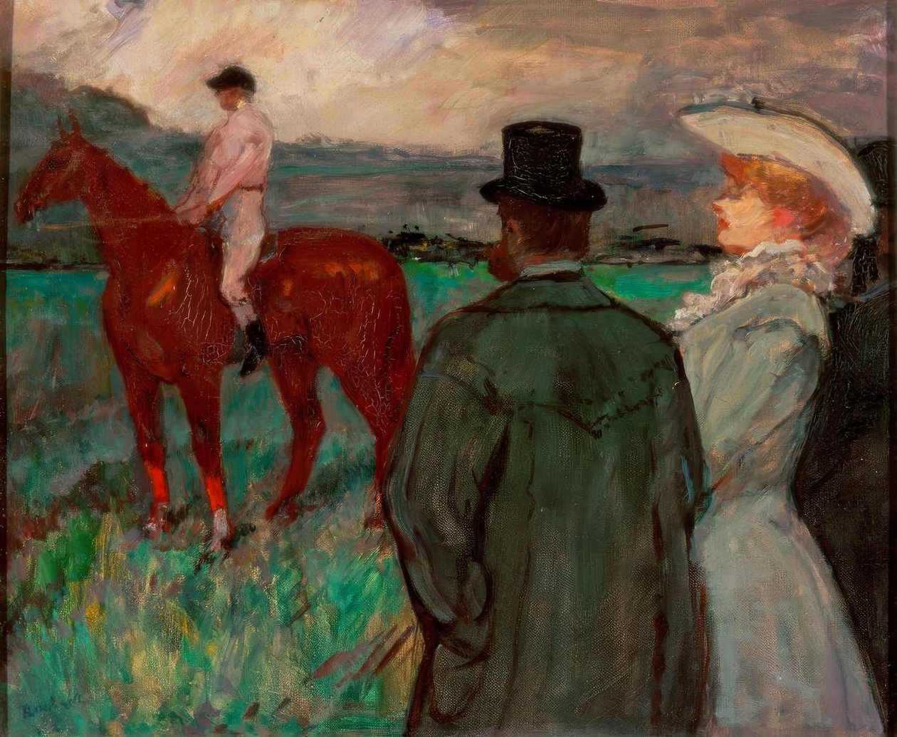Aux courses - Henri de Toulouse Lautrec