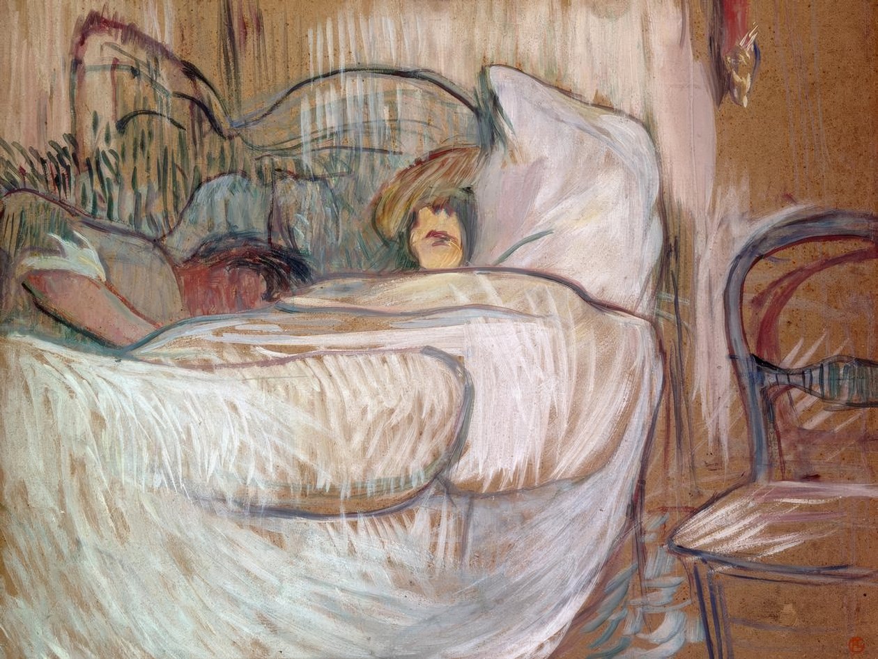 Au lit - Henri de Toulouse Lautrec