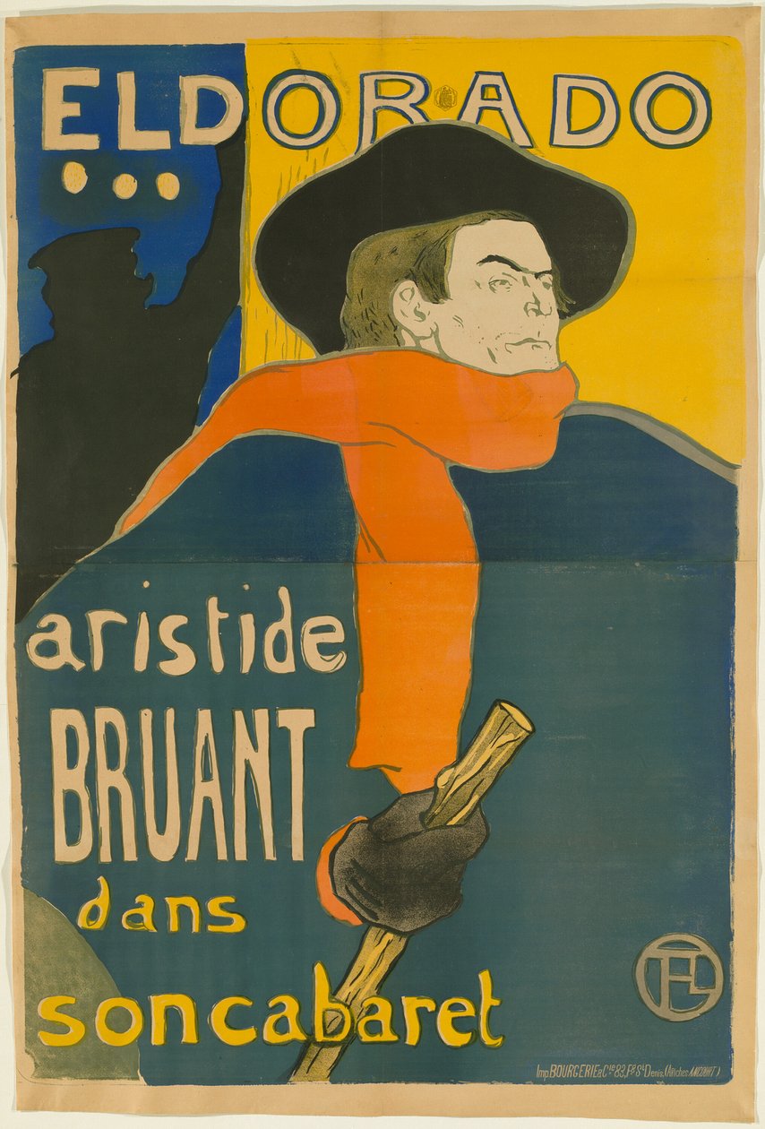 Eldorado : Aristide Bruant - Henri de Toulouse Lautrec