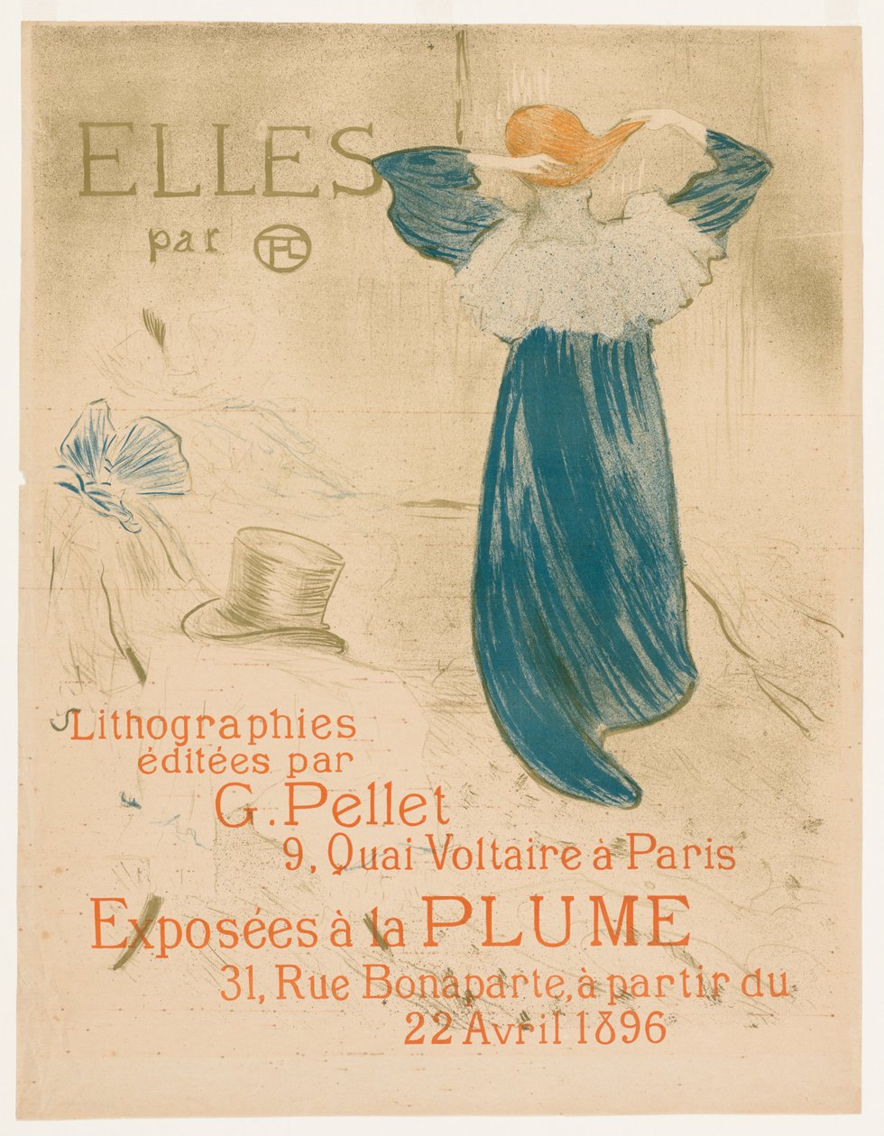 Elles: Frontispice - Henri de Toulouse Lautrec