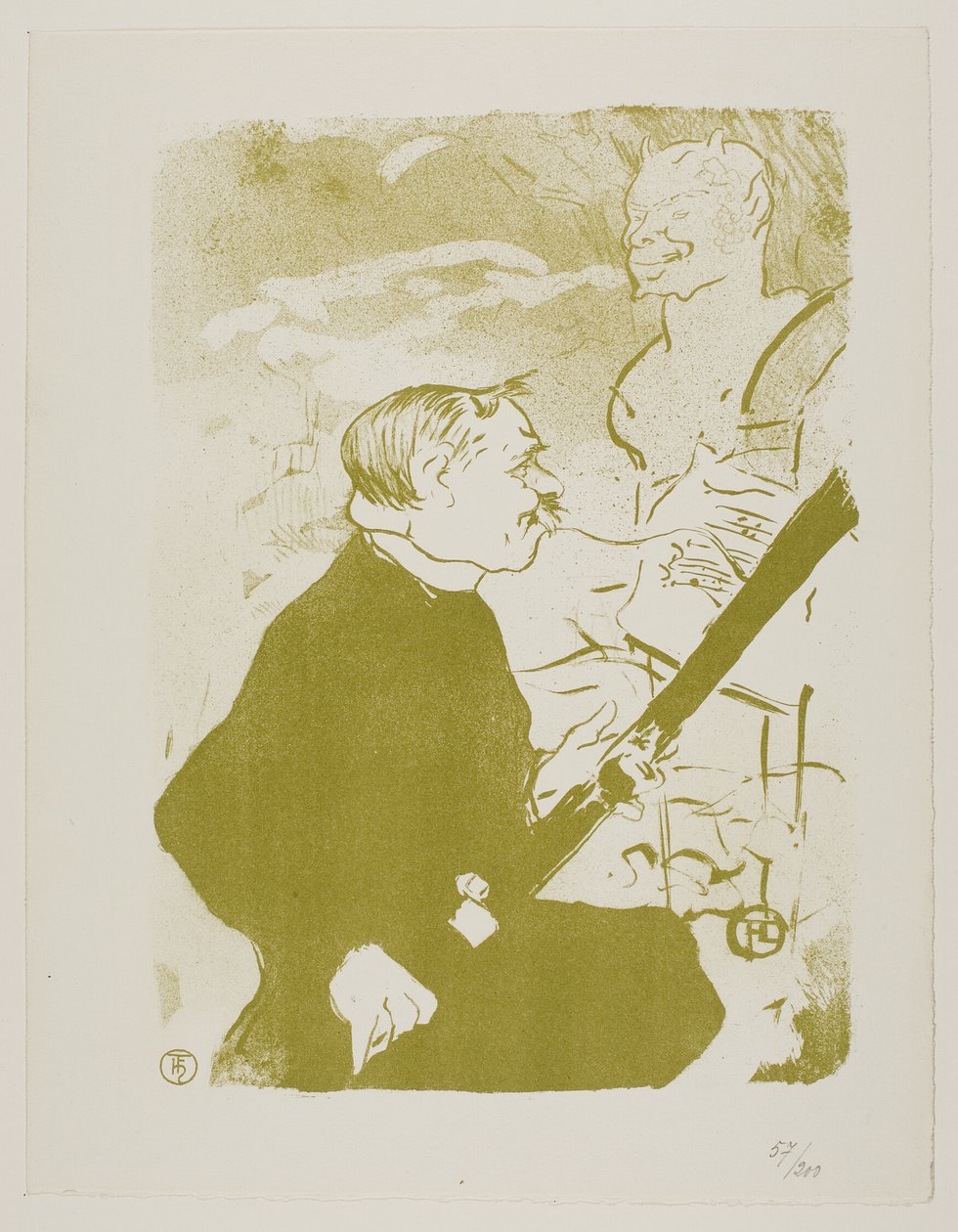Pour vous !... - Henri de Toulouse Lautrec