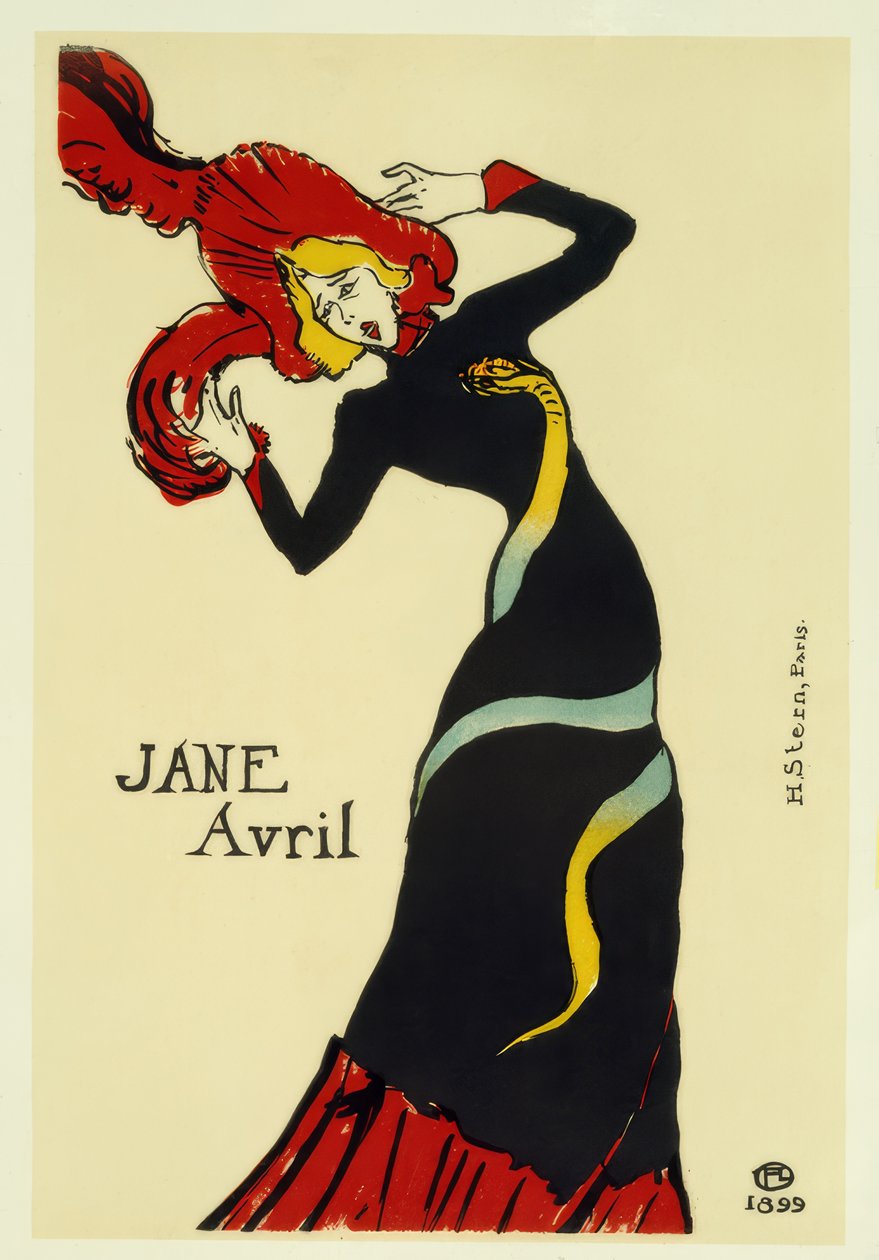 Jane Avril - Henri de Toulouse Lautrec