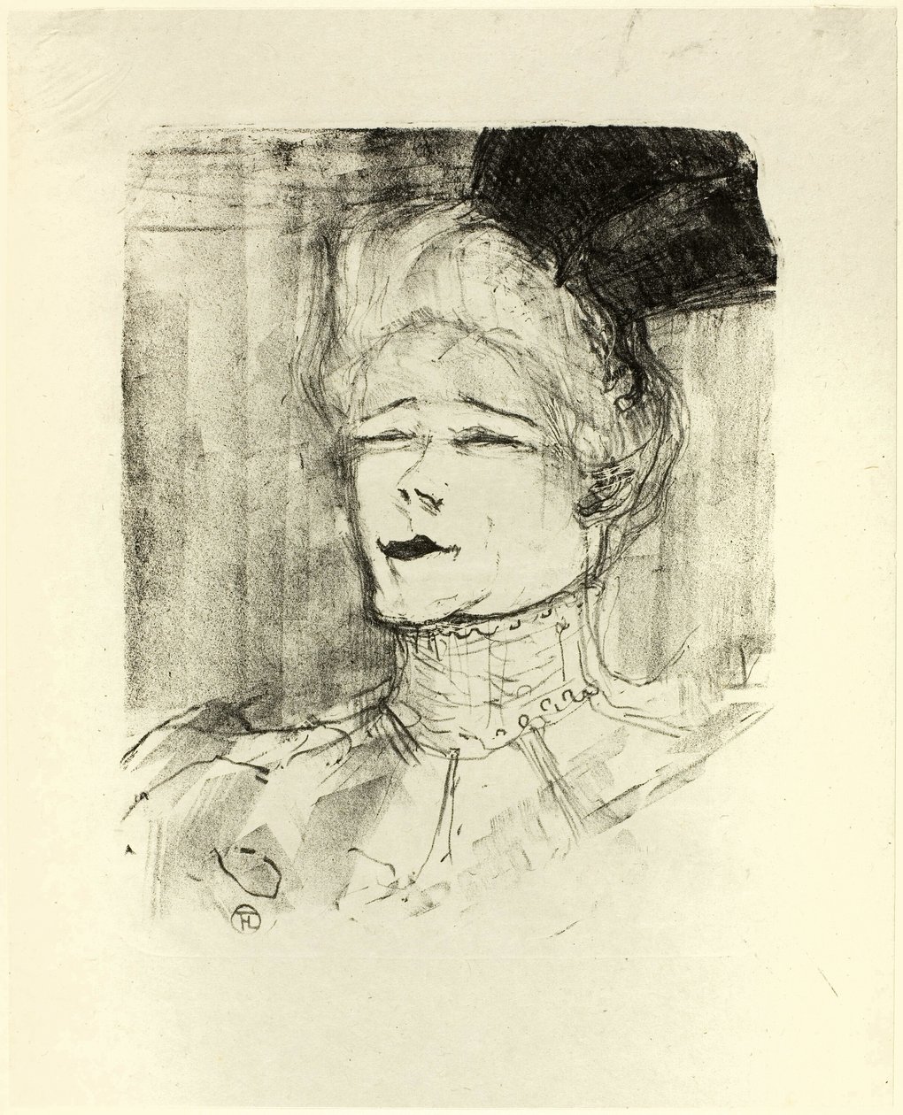 Jeanne Granier, de Treize Lithographies - Henri de Toulouse Lautrec