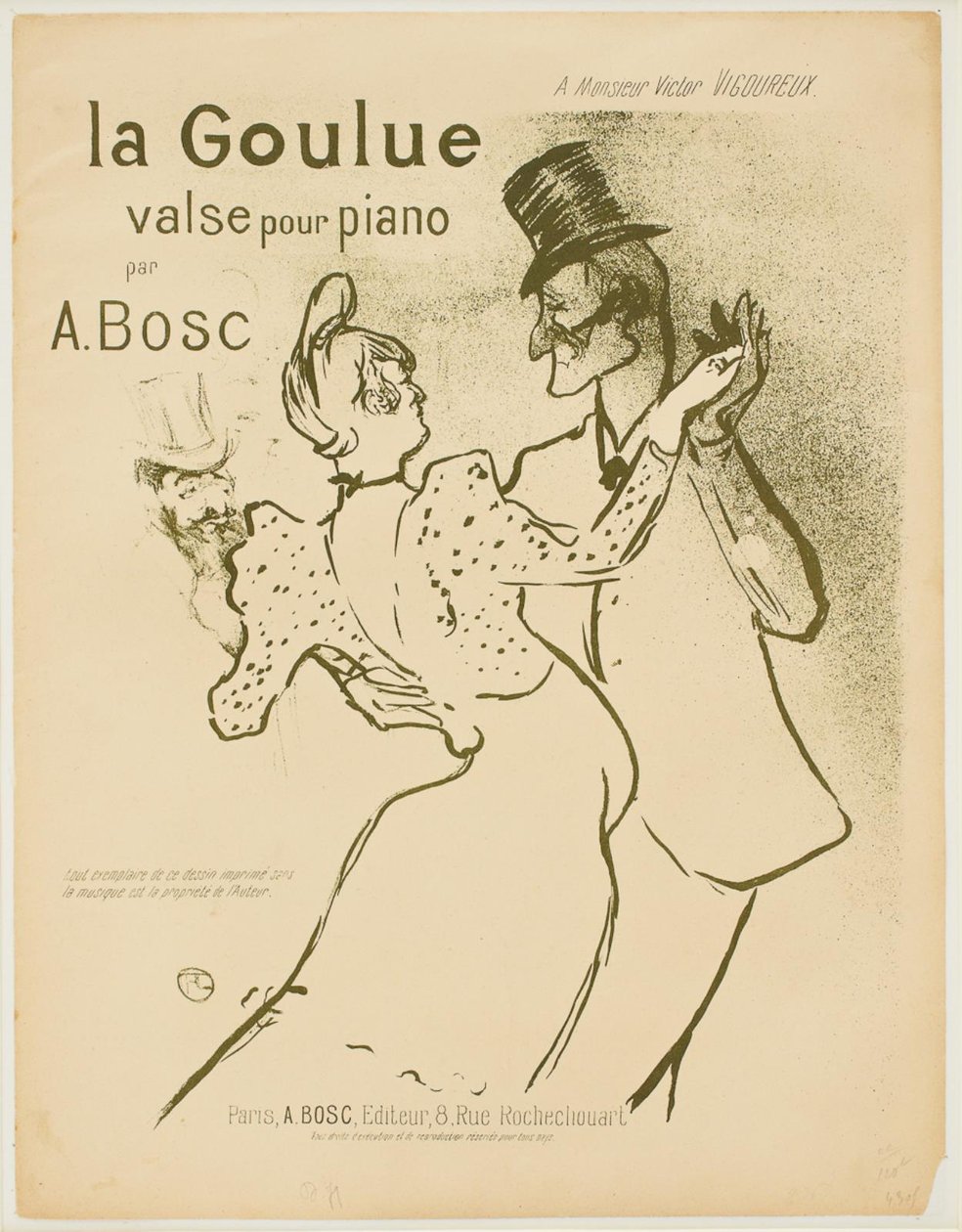 La Goulue - Henri de Toulouse Lautrec