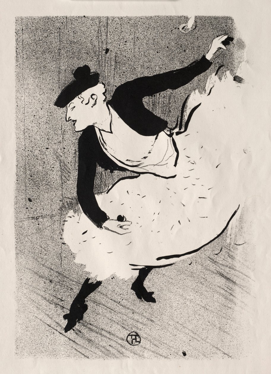 Le Café-concert : Edmée Lescot, 1893 - Henri de Toulouse Lautrec