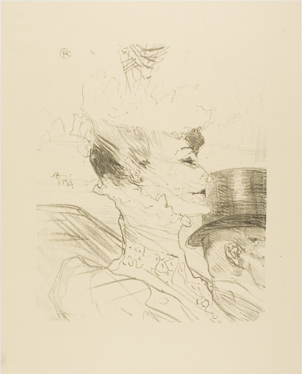 Louise Balthy, de Treize lithographies - Henri de Toulouse Lautrec