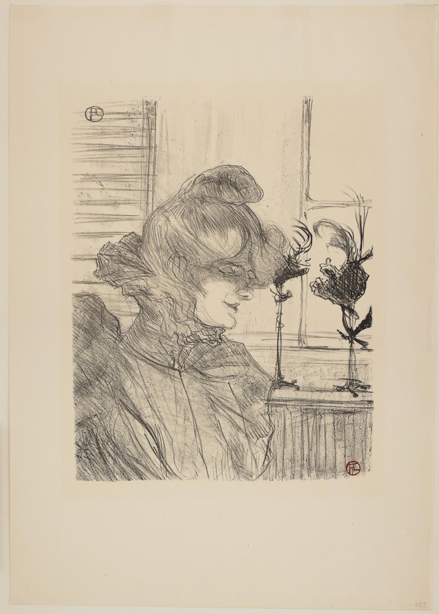 Madame Le Margoin, Modiste - Henri de Toulouse Lautrec