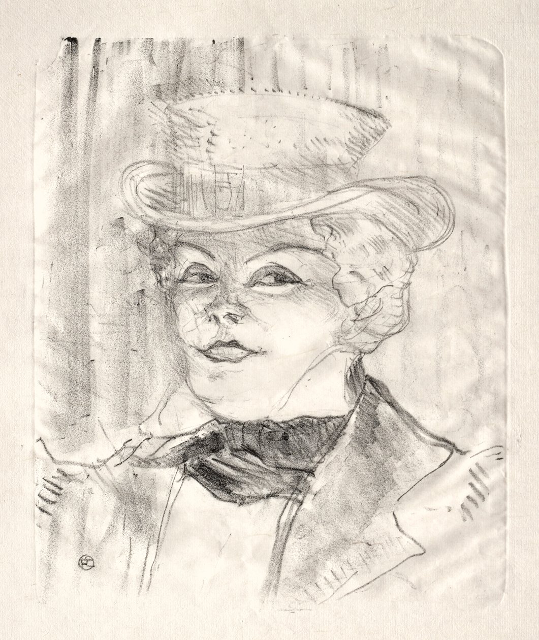 Madame Réjane - Henri de Toulouse Lautrec