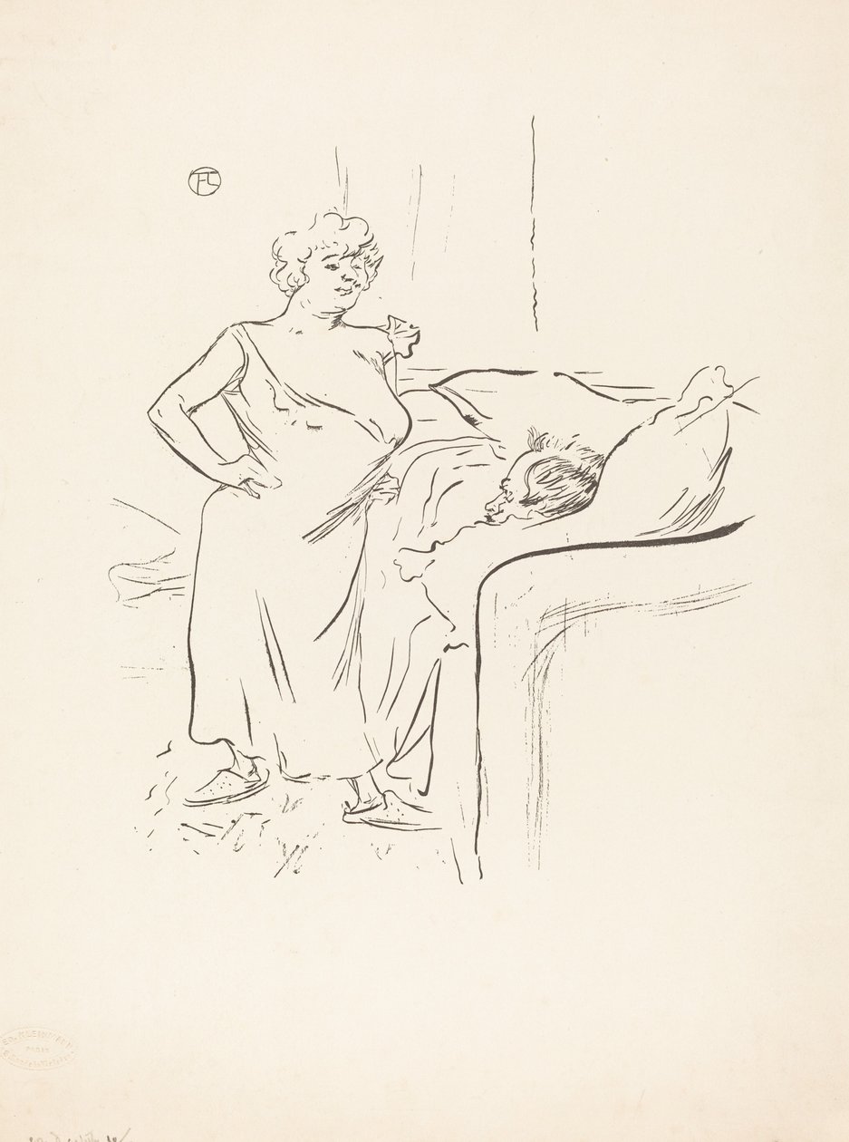 Homme et femme - Henri de Toulouse Lautrec