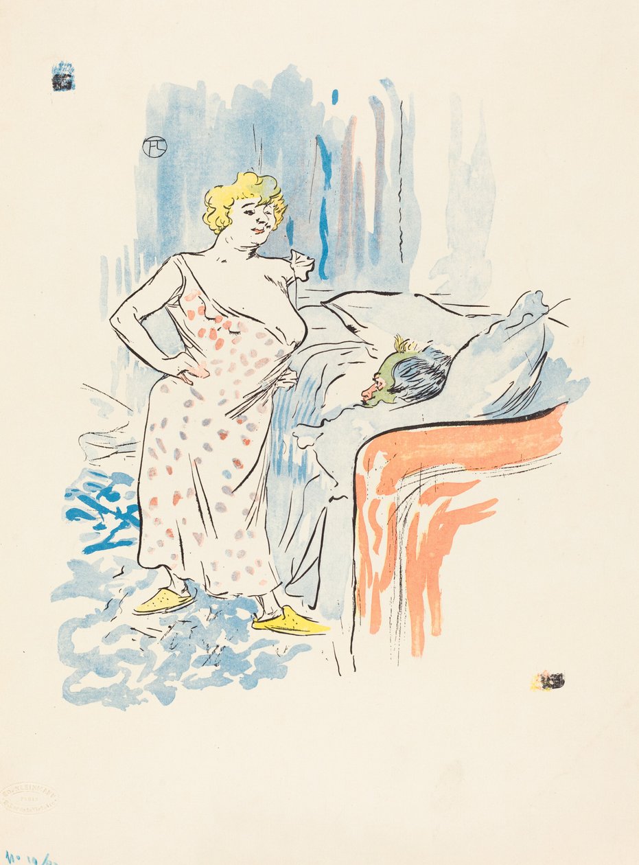 Homme et femme - Henri de Toulouse Lautrec