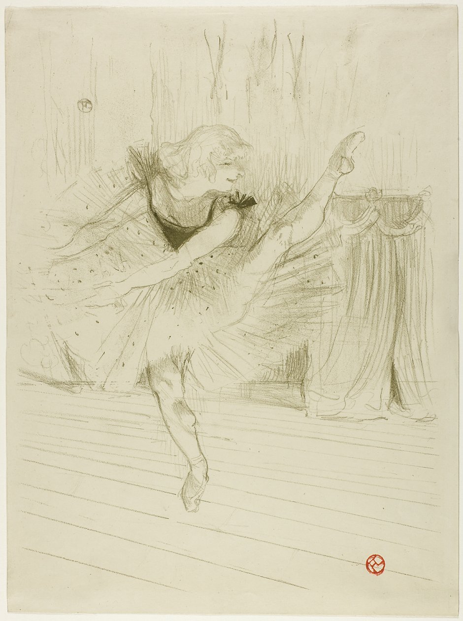 Miss Ida Heath, danseuse anglaise - Henri de Toulouse Lautrec