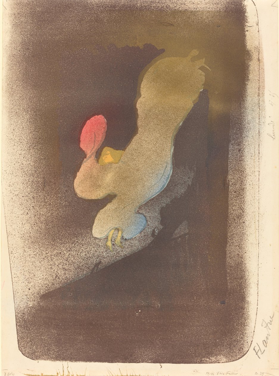 Mlle Loïe Fuller - Henri de Toulouse Lautrec