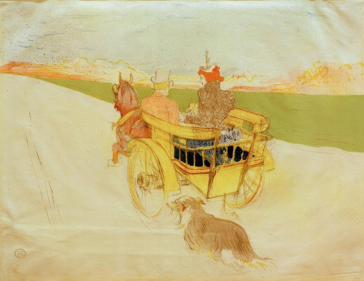 Partie de campagne - Henri de Toulouse Lautrec