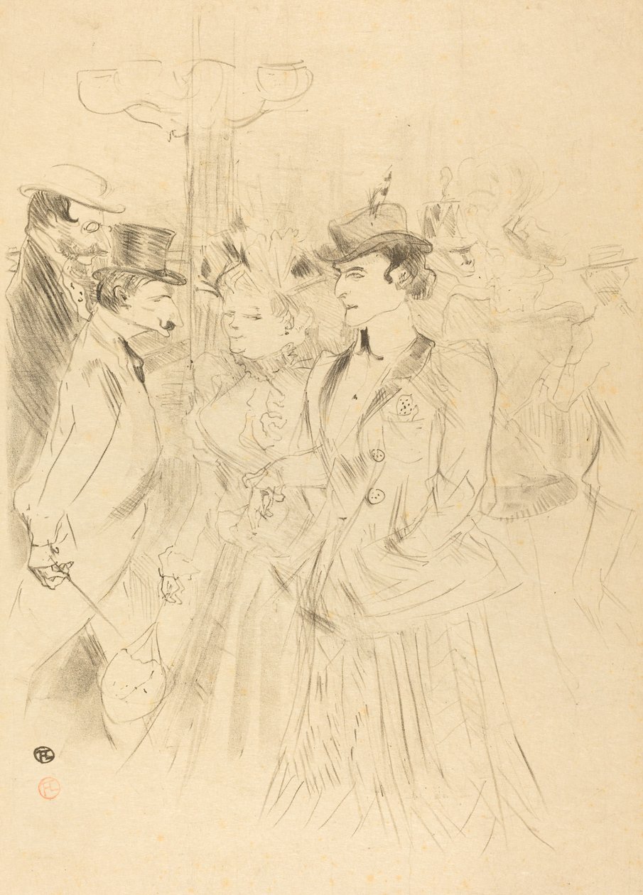 Promenoir - Henri de Toulouse Lautrec
